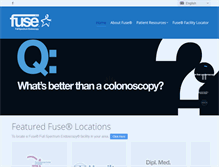 Tablet Screenshot of fusecolonoscopy.org
